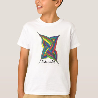 T-shirt de règle d'enfants pour des garçons