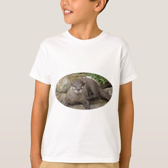 T-shirt de repos de loutre (Devant)