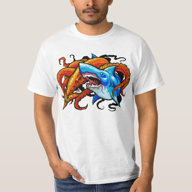 T-shirt de requin (Devant)