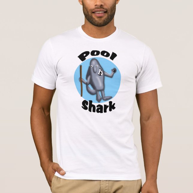 T-shirt de requin de piscine (Devant)