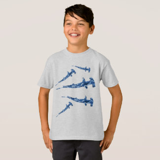 T-shirt de requin de poisson-marteau