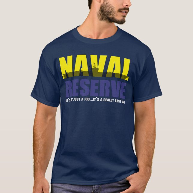 T-shirt de réservation navale (Devant)