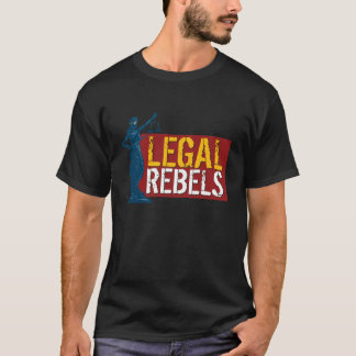 T-shirt De retour dans le noir : Madame juridique juge T