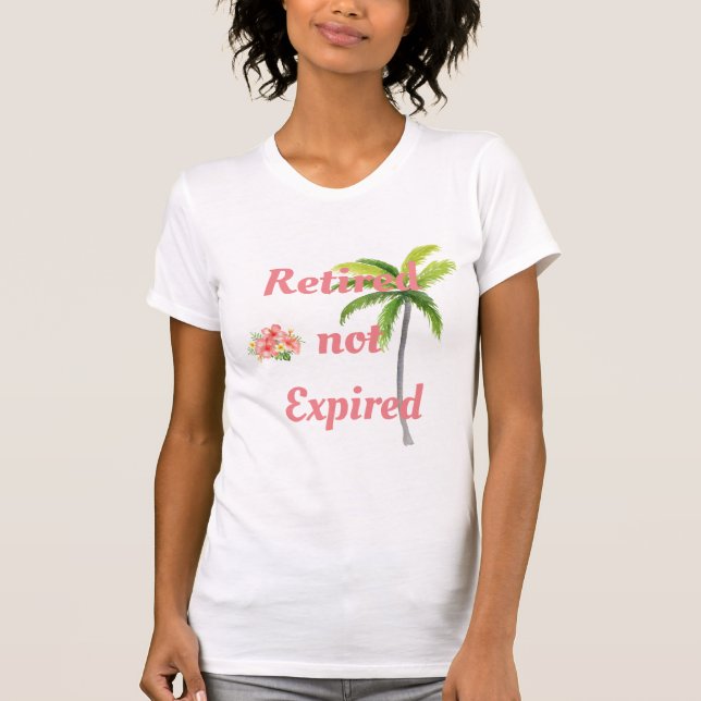 T-shirt de retraite (Devant)