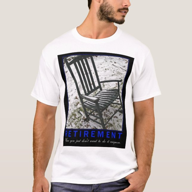 T-shirt de retraite de professeur (Devant)