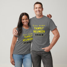 T-shirt de réunion familiale personnalisé. Créez v