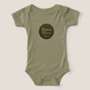 T-shirt de rêve fleuri ici