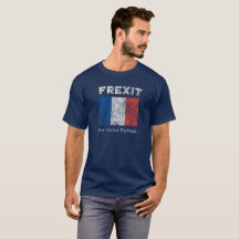 T-shirt de Revoir l'Europe d'Au de FREXIT affligé