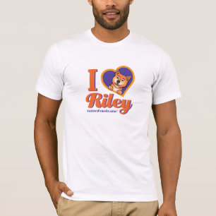 T-shirt de Riley de "coeur" d'I des hommes
