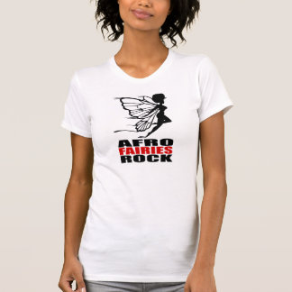 T-shirt de roche de fées d'Afro