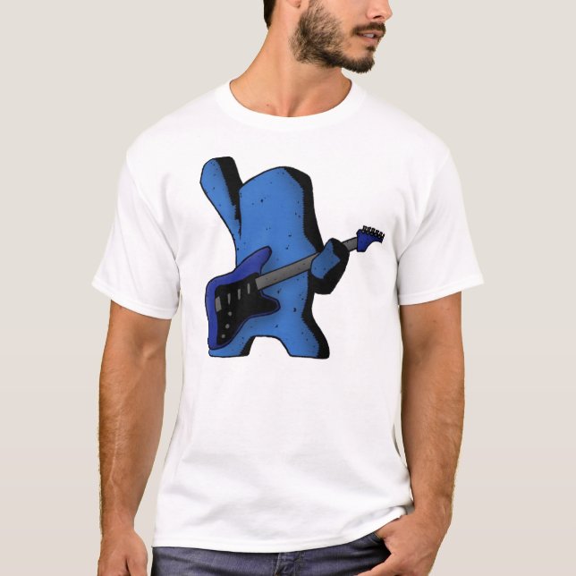 T-shirt de roche de Knoxs Korner (Devant)