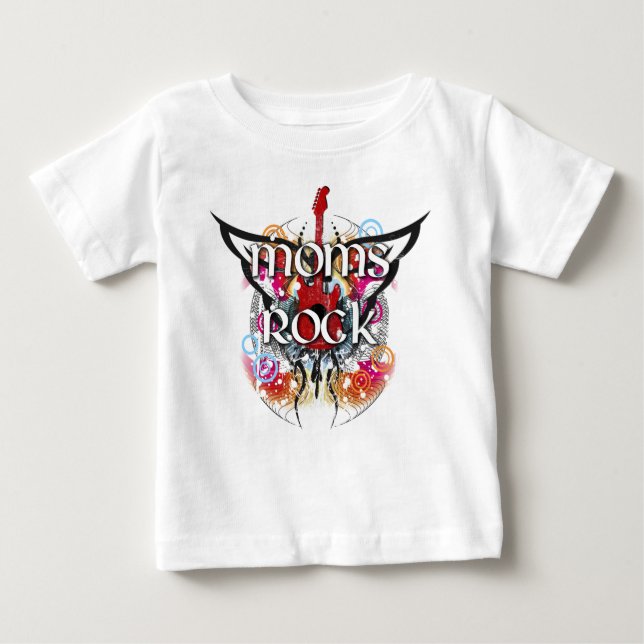 T-shirt de roche de mamans (Devant)