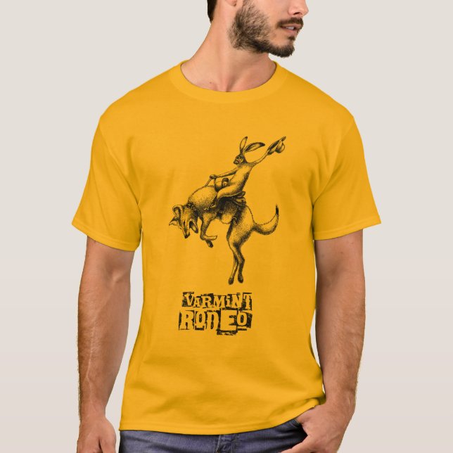 T-shirt de rodéo de Varmint (Devant)