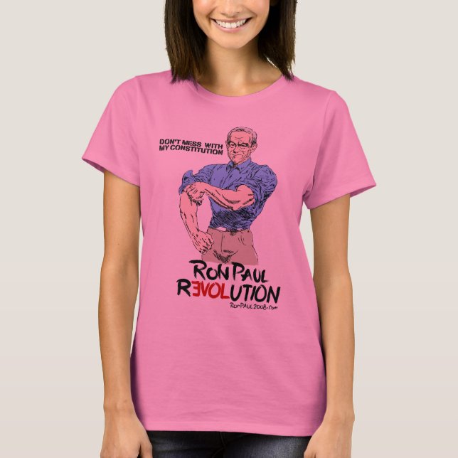 T-shirt de Ron Paul (Devant)