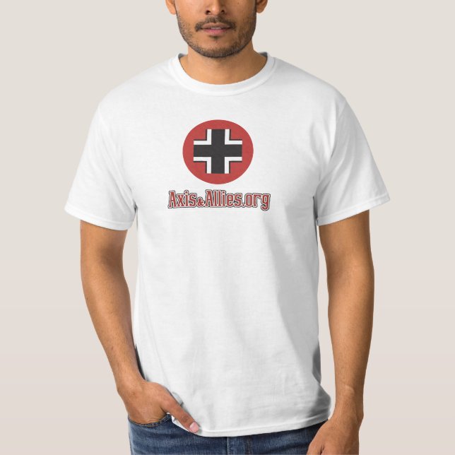 T-shirt de rondeau de .org Allemagne d'axe et (Devant)
