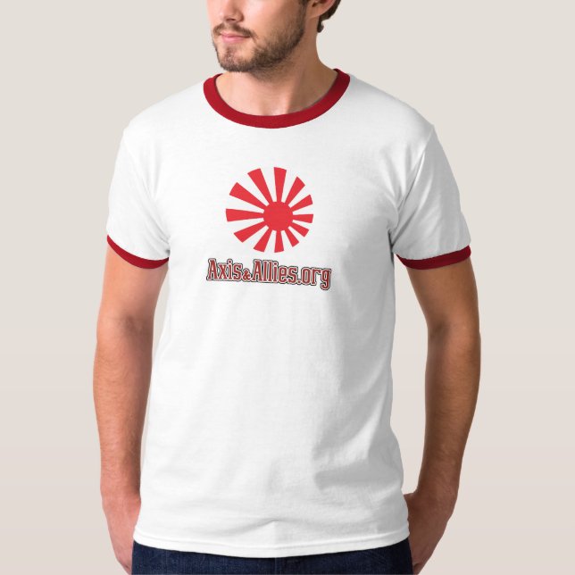 T-shirt de rondeau de .org Japon d'axe et d'alliés (Devant)