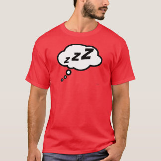 T-shirt de rouge de ballon de zZZ…