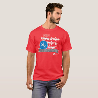 T-shirt de rouge de boussole de KHH