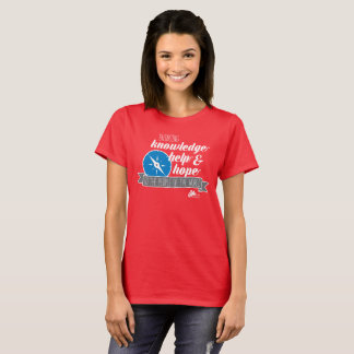 T-shirt de rouge de boussole de KHH