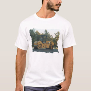 T-shirt de rouleau d'asphalte