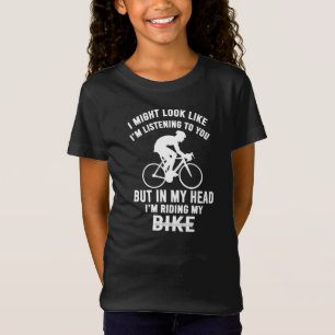 T-Shirt de rouler mon vélo dans ma tête