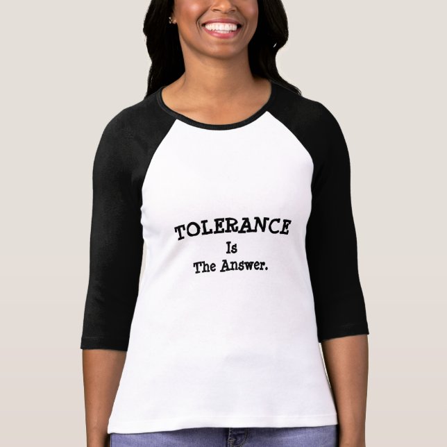 T-shirt de S de FEMMES de TOLÉRANCE ' (Devant)