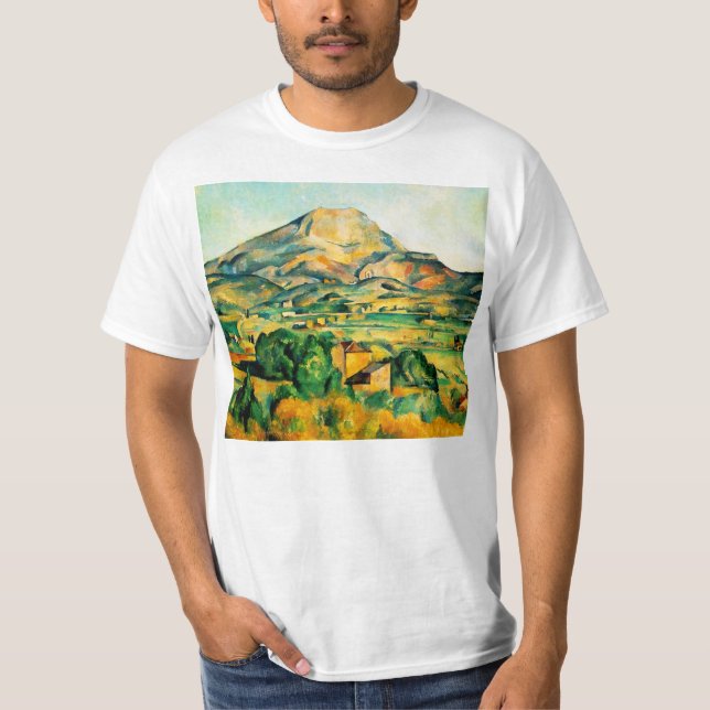 T-shirt de Saint-Victoire de Cezanne Mont (Devant)