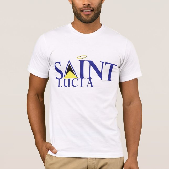 T-SHIRT DE SAINTE-LUCIE (Devant)