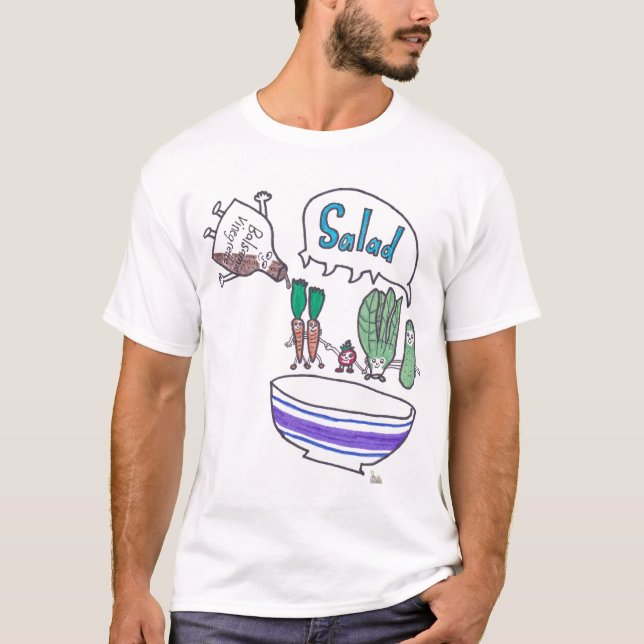 T-shirt de salade (Devant)