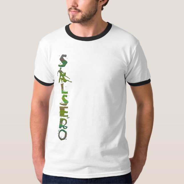 T-shirt de SALSERO avec des couples de danse au (Devant)