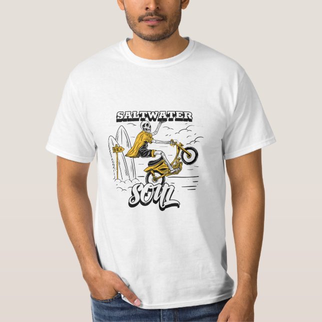 T-shirt de Saltwater Soul (Devant)