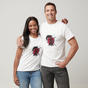 t-shirt de samouraï