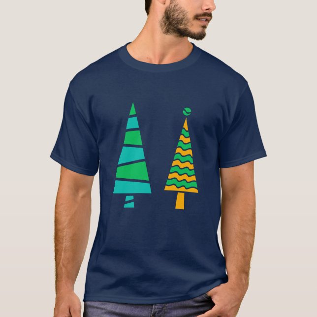 T-shirt de sapins (Devant)