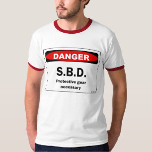 T-shirt de SBD de danger