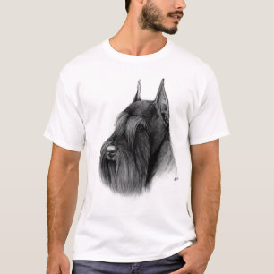 T-shirt de schnauzer géant