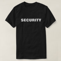 T-SHIRT de SÉCURITÉ (AVANT et DOS)