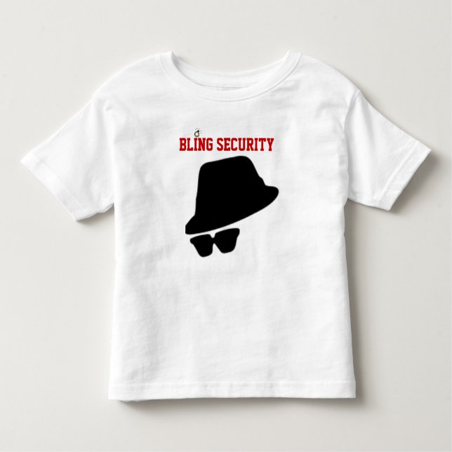 T-shirt de sécurité de bling et de mariée (Devant)