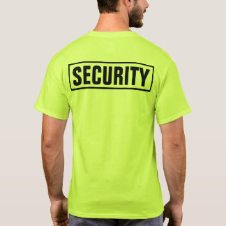 T-shirt de sécurité personnalisée