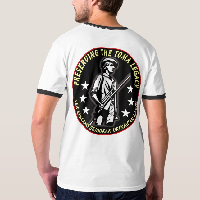 T-shirt de Seidokan Nouvelle Angleterre (Dos entier)