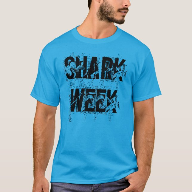 T-shirt "de semaine de requin" (Devant)