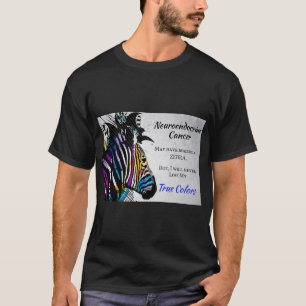 T-shirt de sensibilisation au soutien contre le ca