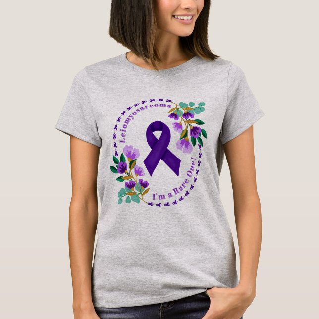 T-shirt de sensibilisation Leiomyosarcoma (Devant)