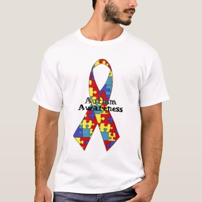 T-shirt de sensibilisation sur l'autisme (Devant)
