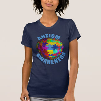 T-shirt de sensibilisation sur l'autisme du monde