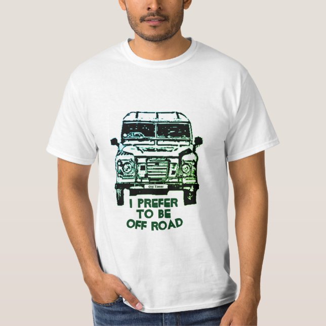 T-shirt de série de Land Rover (Devant)
