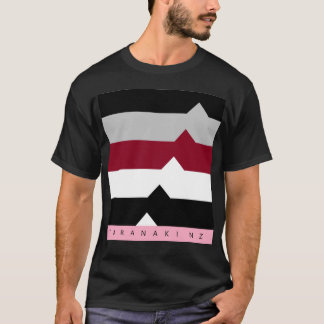 T-shirt de série rose Taranaki NZ