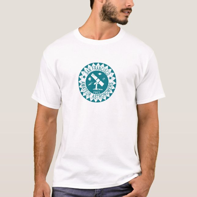 T-shirt de SFAA (logo turquoise) (Devant)