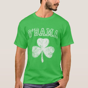 T-shirt de shamrock d'Obama