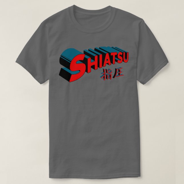 T-shirt de Shiatsu est ma superpuissance (Design devant)