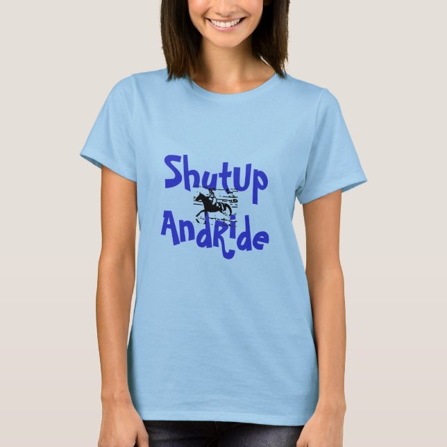 T-shirt de ShutUpAndRide (Devant)